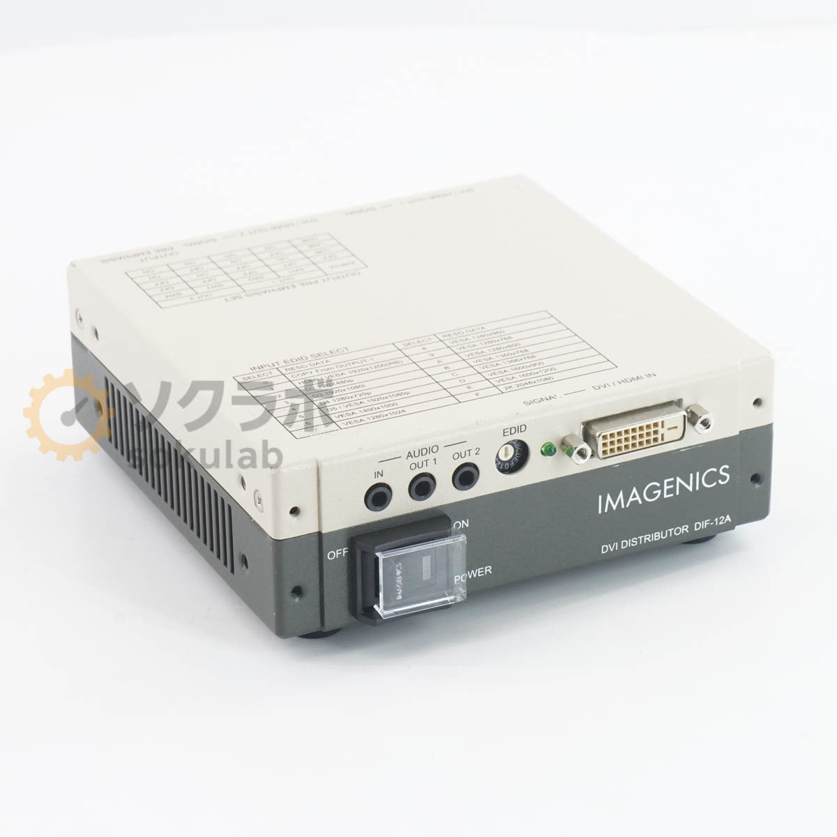 [PG]USED 8���ݾ� 5������ IMAGENICS DIF-12A DVIʬ�۴� DVI�ǥ����ȥ�ӥ塼���� DVI DISTRIBUTOR [07905-0013]