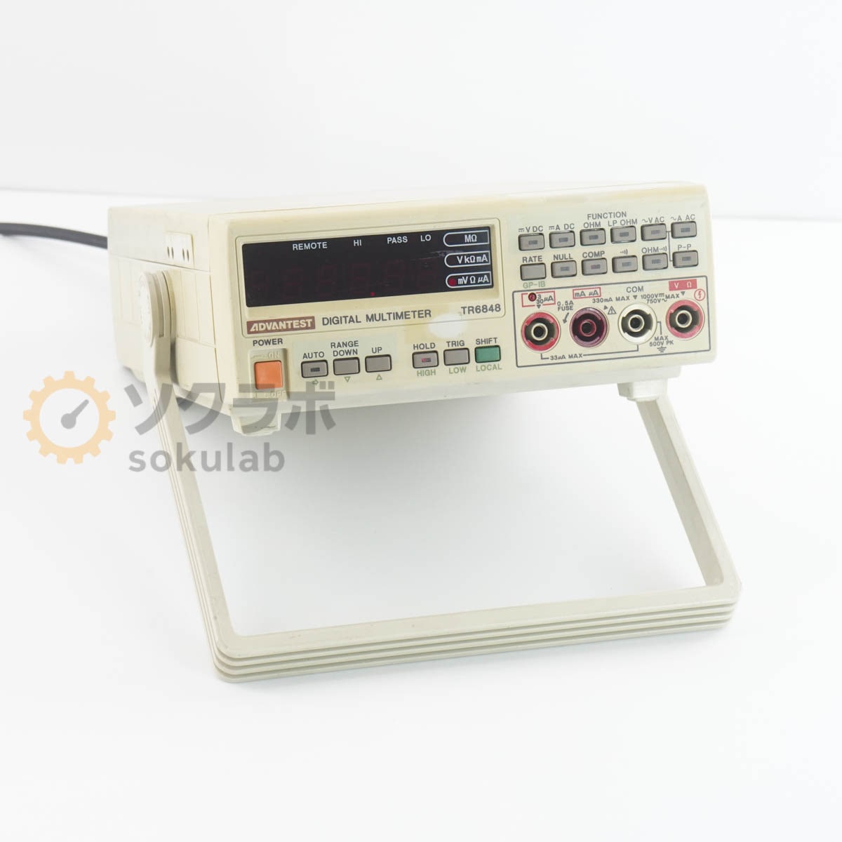 [DW]USED 8���ݾ� ADVANTEST TR6848 DMM DIGITAL MULTIMETER �ǥ�����ޥ���᡼���� [07734-0068]