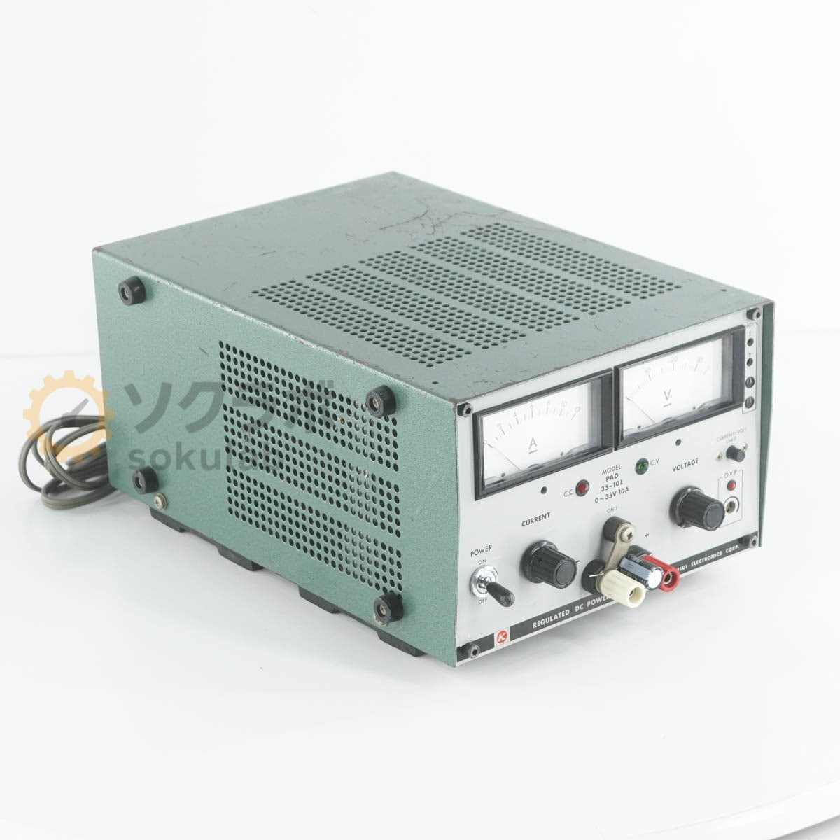 [JB]USED �ݾڤʤ� KIKUSUI PAD35-10L PAD-L REGULATED DC POWER SUPPLY ľή���경�Ÿ� DC�Ÿ� ľή�Ÿ� 0~35V 10A [07734-0083]