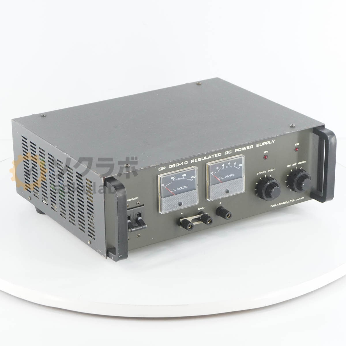 [JB]USED �ݾڤʤ� TAKASAGO GP 060-10 GP060-10 REGULATED DC POWER SUPPLY ľή���경�Ÿ� DC�Ÿ� ľή�Ÿ� [07734-0085]