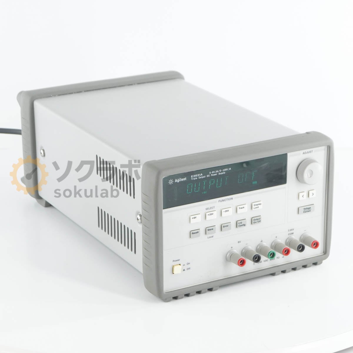[JB]USED �ݾڤʤ� Agilent E3631A Triple Output DC Power Supply �ȥ�ץ�����Ÿ� DC�Ÿ� ľή�Ÿ� 0-6V 5A/0-��25V 1A [07734-0185]