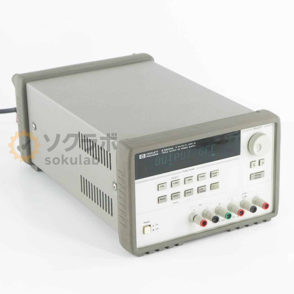 [JB]USED �ݾڤʤ� hp E3631A TRIPLE OUTPUT DC POWER SUPPLY �ȥ�ץ�����Ÿ� DC�Ÿ� ľή�Ÿ� OPT 0E9 0-6V 5A/0-��25V 1A [07734-0193]