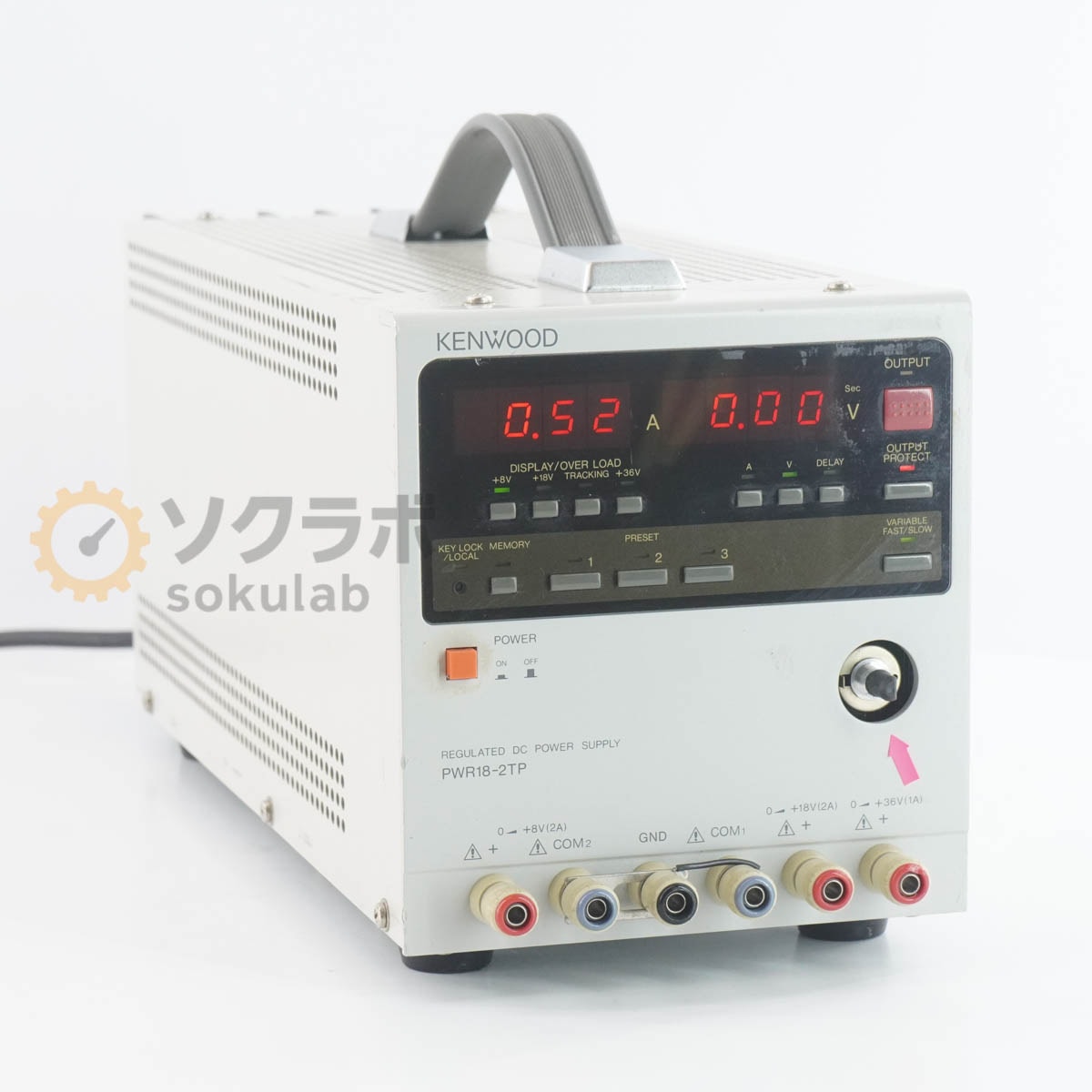 [JB]USED �ݾڤʤ� KENWOOD PWR18-2TP PWR-P REGULATED DC POWER SUPPLY ¿����ľή���경�Ÿ� DC�Ÿ� ľή�Ÿ� [07734-0045]
