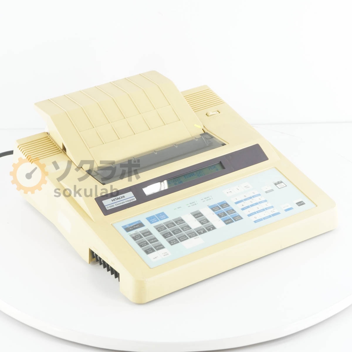 [DW]USED 8���ݾ� HITACHI D-2500 Chromato-Integrator HPLC �����ޥȥ���ƥ��졼���� �ե��� �ǡ����������� [07996-0007]