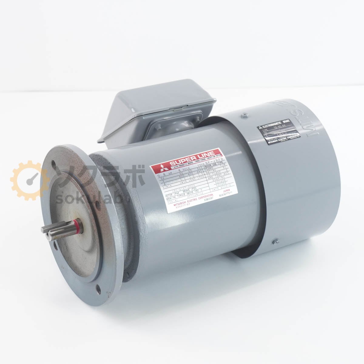 [PG]USED 8���ݾ� MITSUBISHI SF-JRFB SUPER LINE ����⡼���� �⡼���� MOTOR TB-A0.4H 0.4kW [07963-0047]
