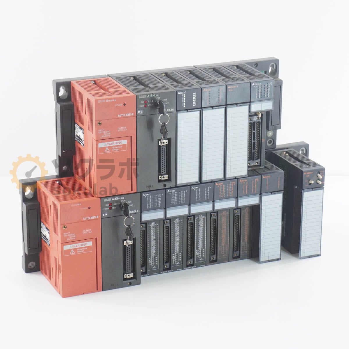 [PG]USED 8���ݾ� ���å� MITSUBISHI MELSEC A1S61PN A1SHCPU A1SX40 A1SY40 A1S68AD A1SH42 A1S62DA A1S35B A1SX41 A1SY41...[07963-0049]