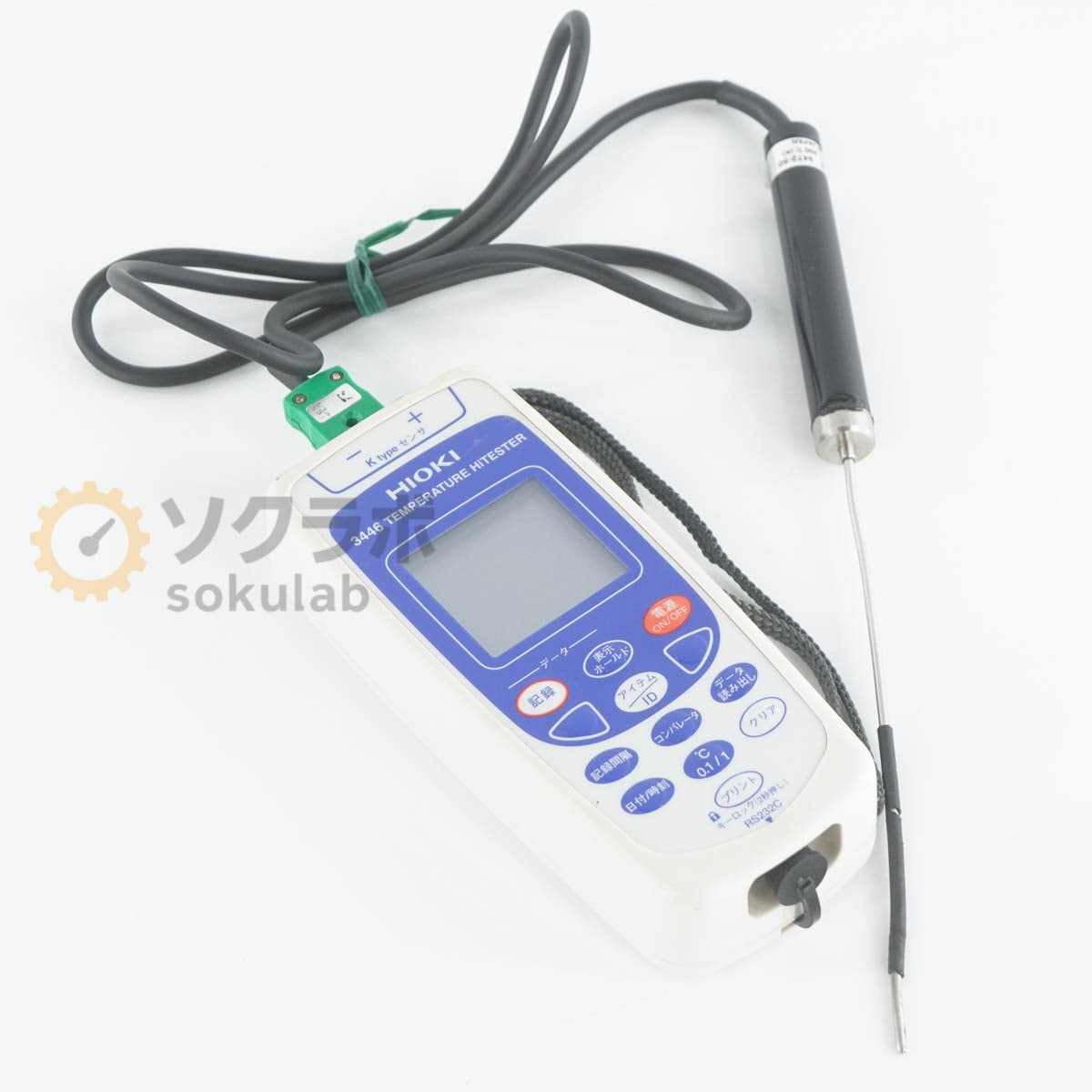 [JB]USED �ݾڤʤ� HIOKI 3446 TEMPERATURE HiTESTER ���٥ϥ��ƥ����� 9472-50 [07734-0044]