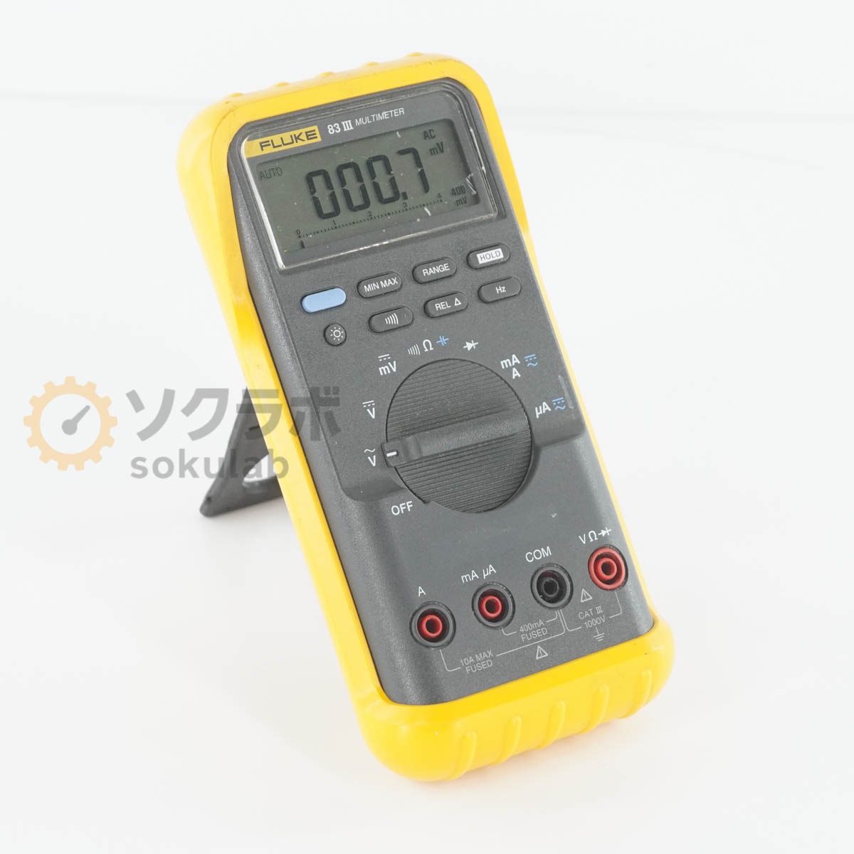 [DW]USED 8���ݾ� FLUKE 83 III DMM DIGITAL MULTIMETER �ǥ�����ޥ���᡼���� �ޥ���᡼���� [07734-0135]
