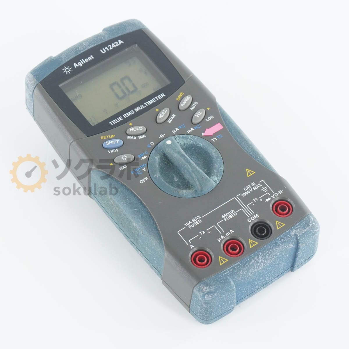 [DW]USED 8���ݾ� Agilent U1242A DMM TRUE RMS MULTIMETER DIGITAL MULTIMETER �ǥ�����ޥ���᡼���� [07734-0122]