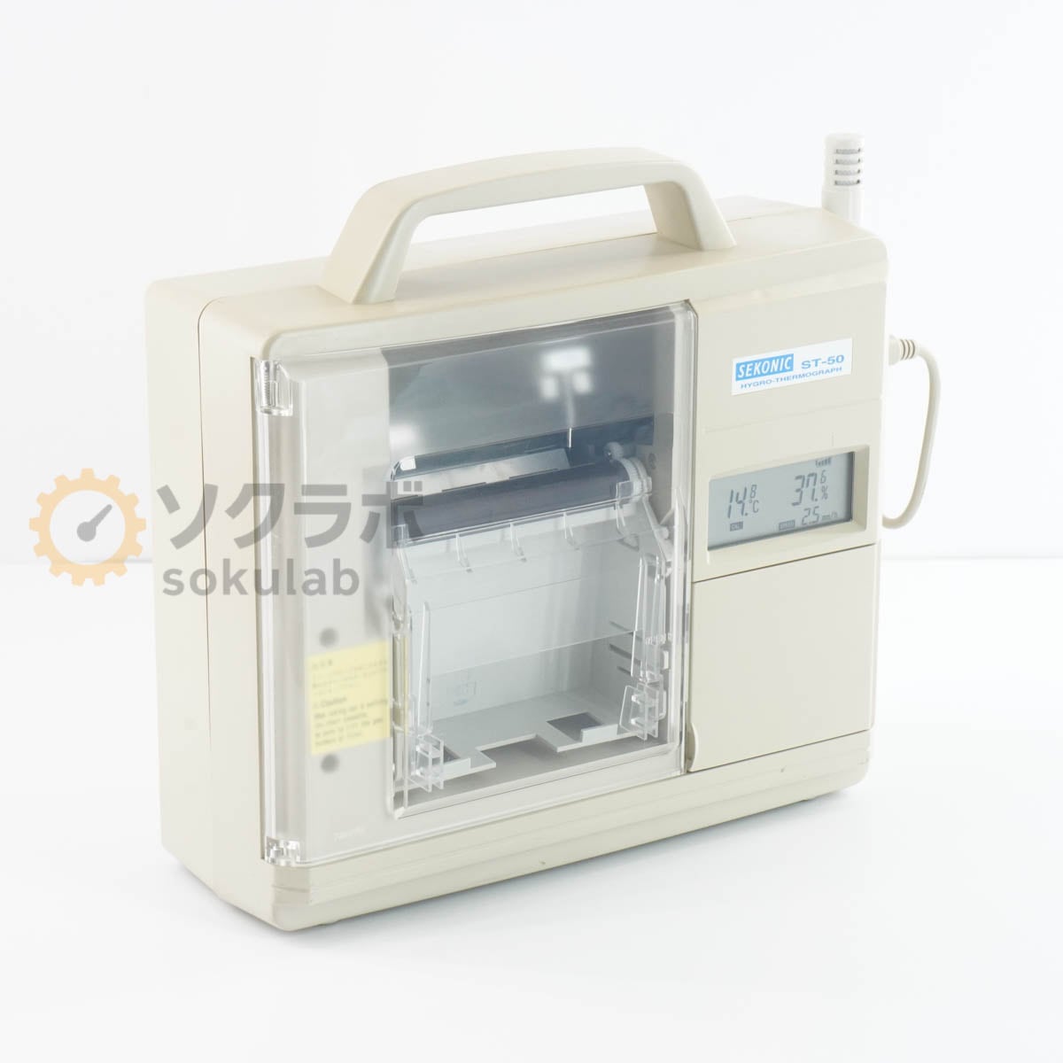 [DW]USED 8���ݾ� SEKONIC ST-50 HYGRO-THERMOGRAPH �����ٵ�Ͽ�� [07763-0052]