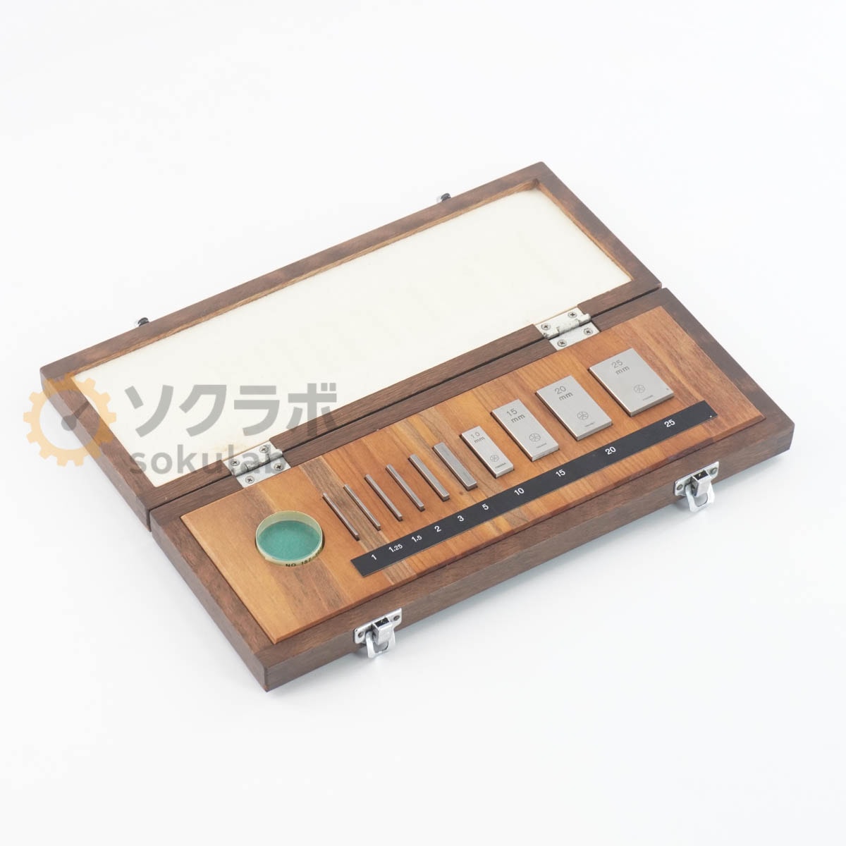 [DW]USED 8���ݾ� Mitutoyo BM1-10B 516-979 GAGE BLOCK SET BLOCK GAUGE �������֥��å����å� �֥��å������� [07763-0064]