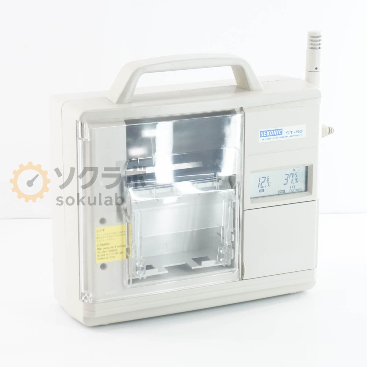 [DW]USED 8���ݾ� SEKONIC ST-50 HYGRO-THERMOGRAPH �����ٵ�Ͽ�� [07763-0073]
