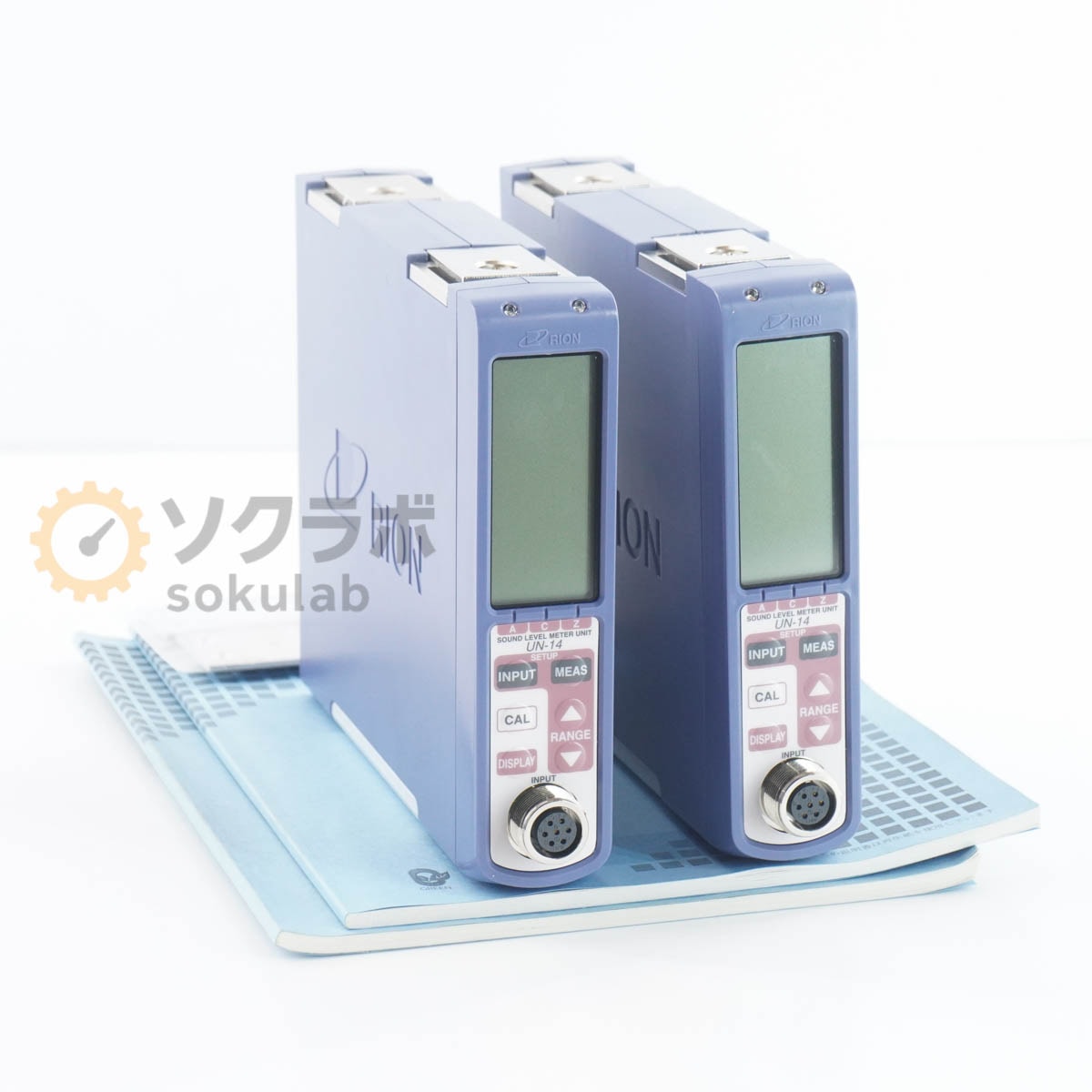 [JB]USED �ݾڤʤ� 2�楻�å� RION UN-14 SOUND LEVEL METER UNIT �����ץ�˥å� �谷������ [07817-0180]
