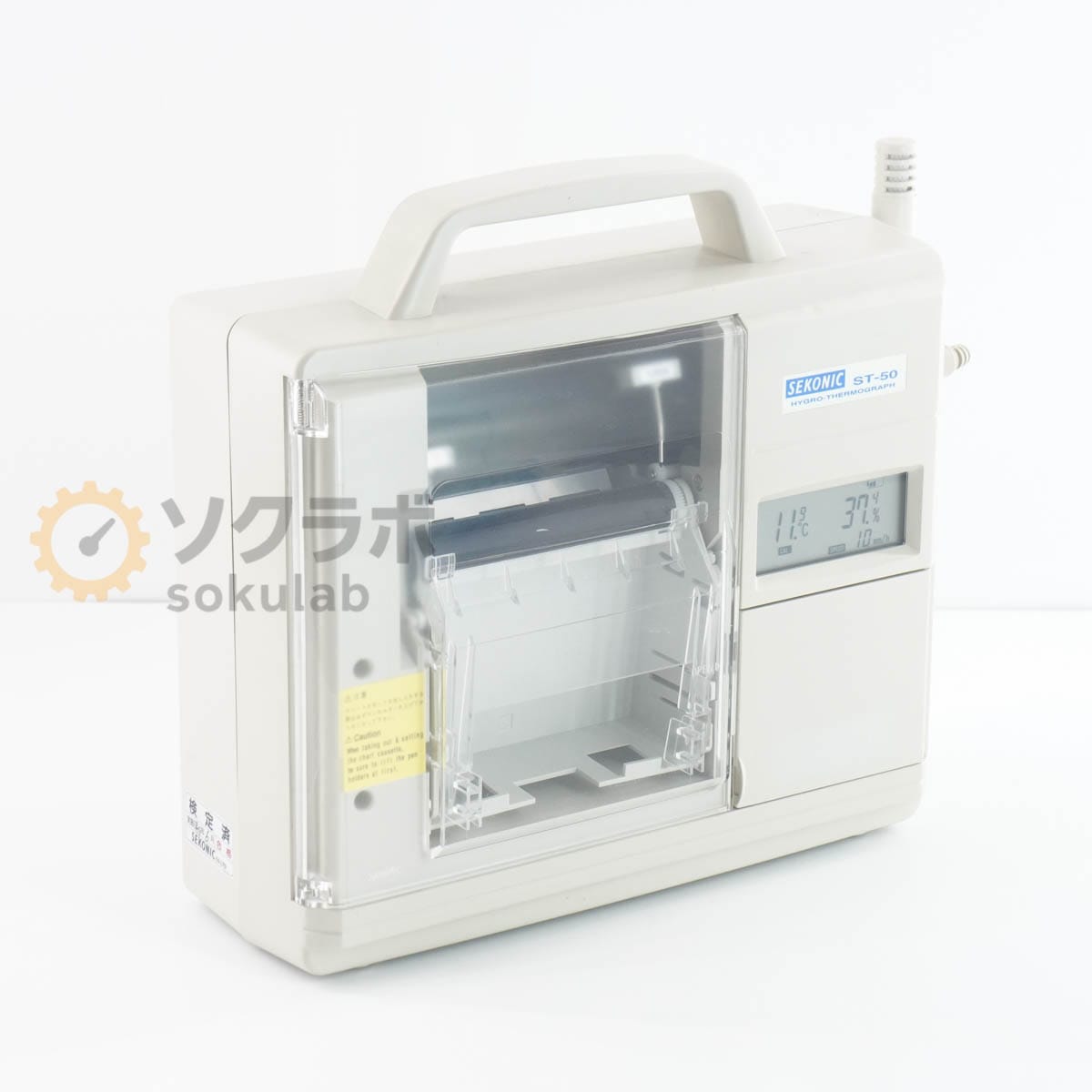 [DW]USED 8���ݾ� 2������ SEKONIC ST-50 HYGRO-THERMOGRAPH �����ٵ�Ͽ�� [07763-0015]