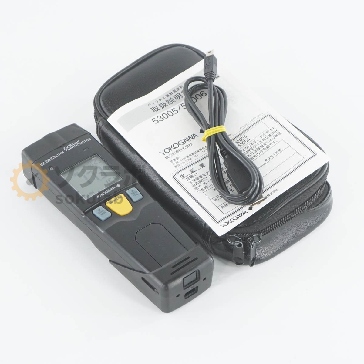 [DW]USED 8���ݾ� YOKOGAWA 53006 53006-J EMISSION THERMOMETER �ǥ��������Ͳ��ٷ� �谷������ [07817-0055]