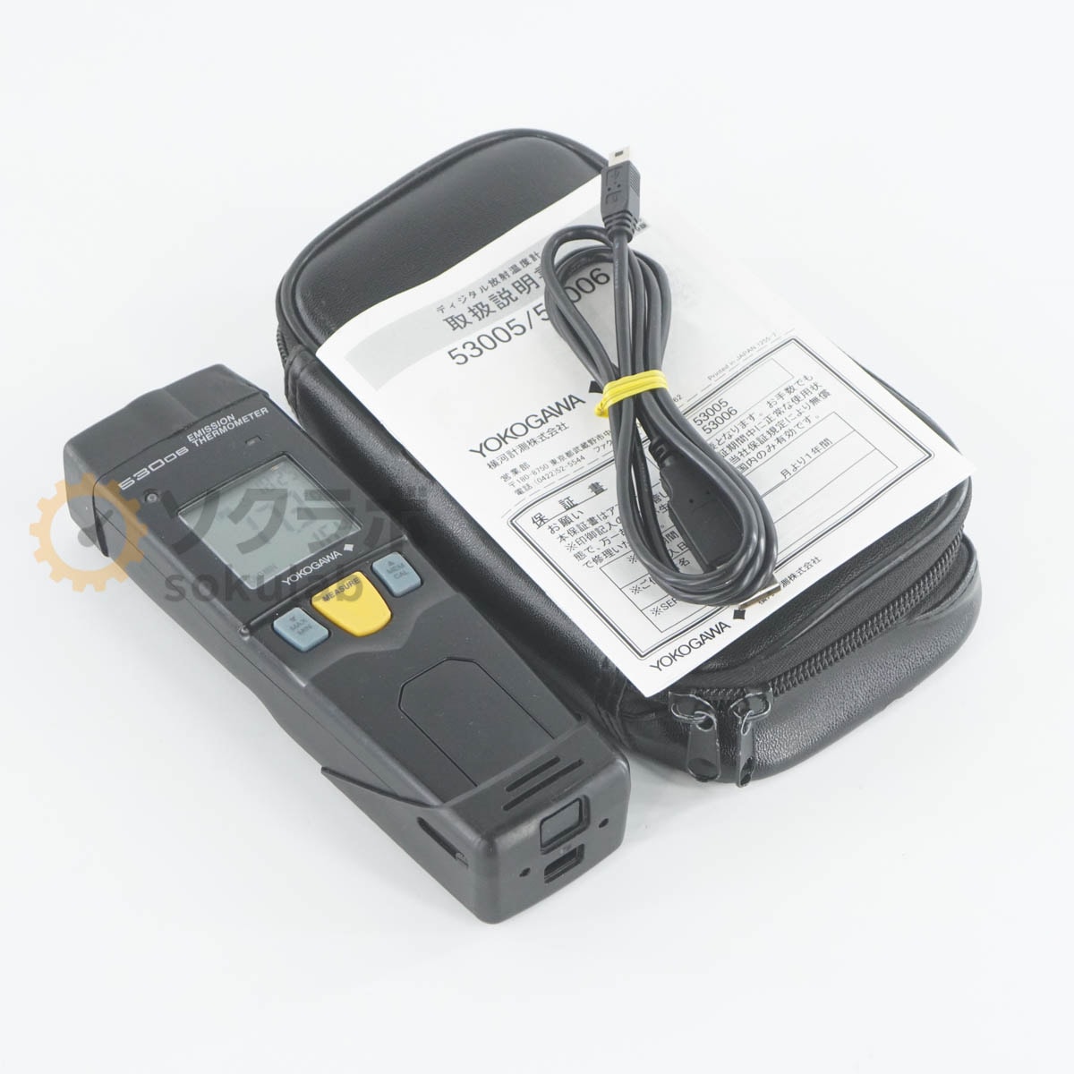 [DW]USED 8���ݾ� YOKOGAWA 53006 53006-J EMISSION THERMOMETER �ǥ��������Ͳ��ٷ� �谷������ [07817-0055]