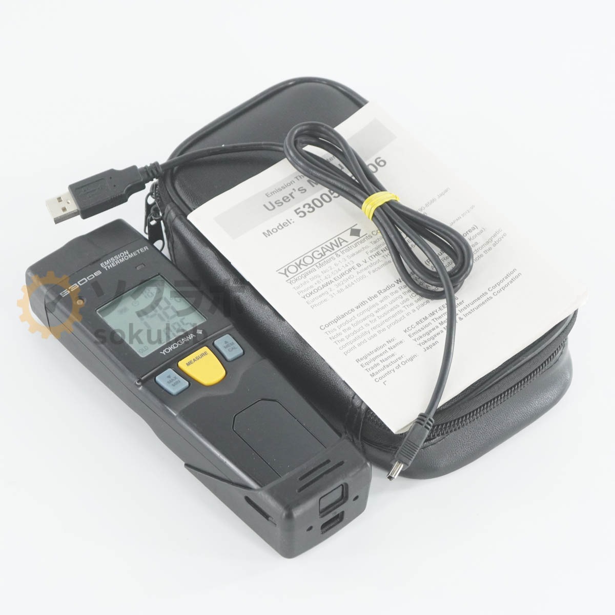 [DW]USED 8���ݾ� YOKOGAWA 53006 53006-J EMISSION THERMOMETER �ǥ��������Ͳ��ٷ� �谷������ [07817-0056]