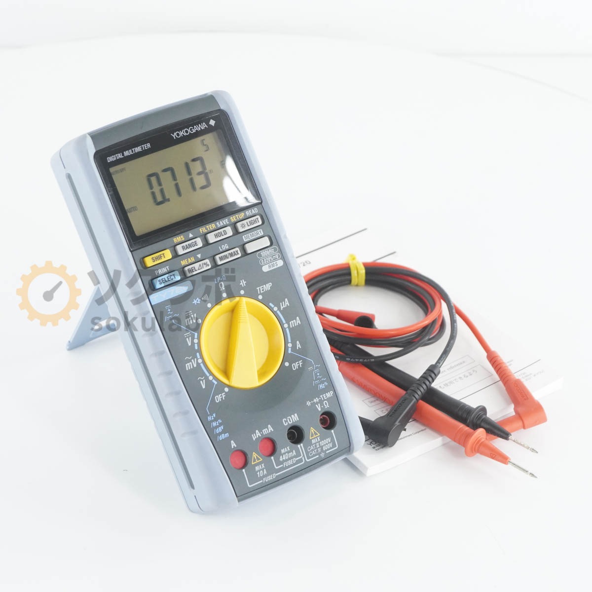 [JB]USED �ݾڤʤ� YOKOGAWA TY720 DMM DIGITAL MULTIMETER �ǥ�����ޥ���᡼���� �谷������ [07817-0214]