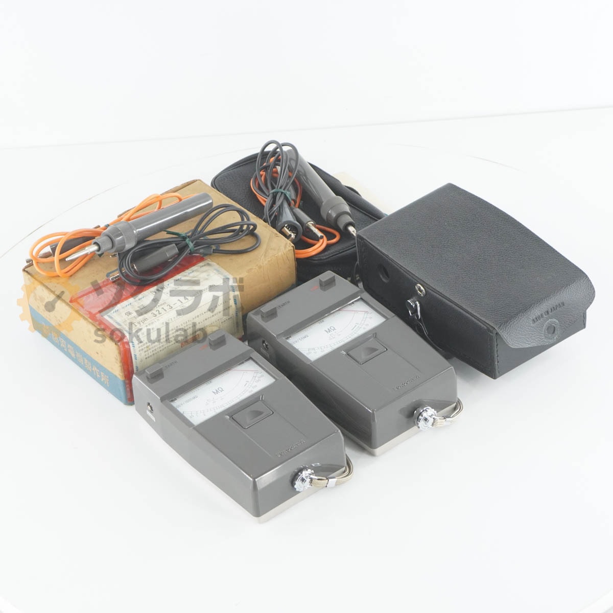 [DW]USED 8���ݾ� ���å� YOKOGAWA 3213-12 3213-14 YEW INSULATION RESISTANCE TESTER ���Ӽ�����񹳷� �谷������ [08066-0002]