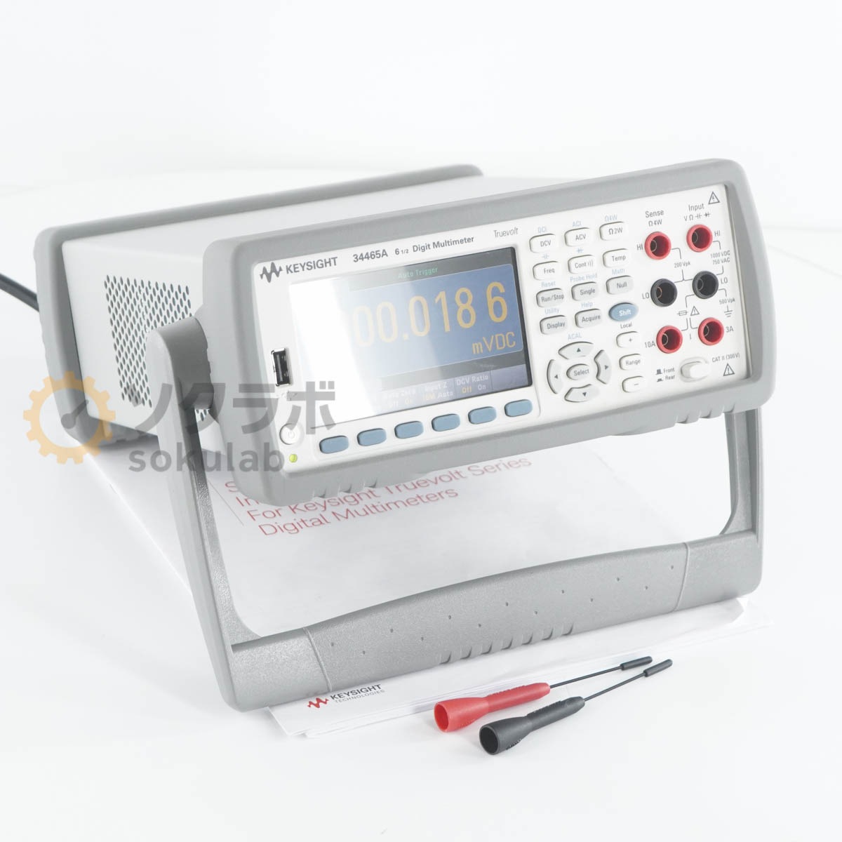 [JB]USED �ݾڤʤ� Keysight 34465A Truevolt DMM 6 1/2 Digit Multimeter �ǥ�����ޥ���᡼���� 6.5�� �Ÿ������� [07965-0035]