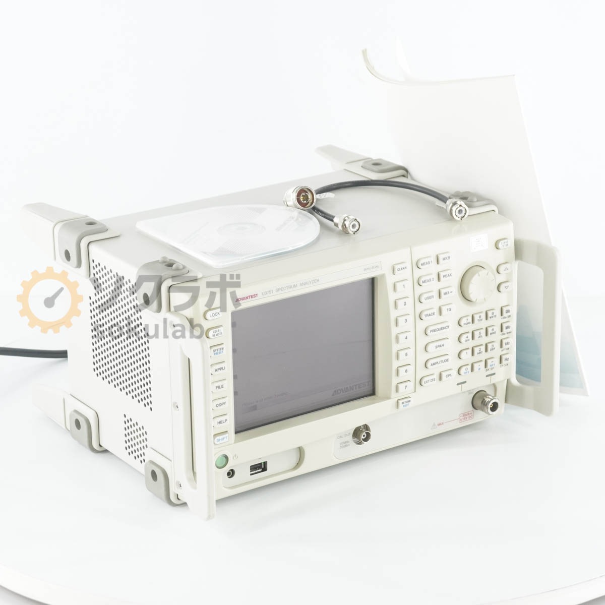 [JB]USED �ݾڤʤ� ADVANTEST U3751 U3700 SPECTRUM ANALYZER ���ڥ��ȥ�ॢ�ʥ饤���� ���ڥ��� OPT 20 9kHz-8GHz �Ÿ���...[07965-0011]
