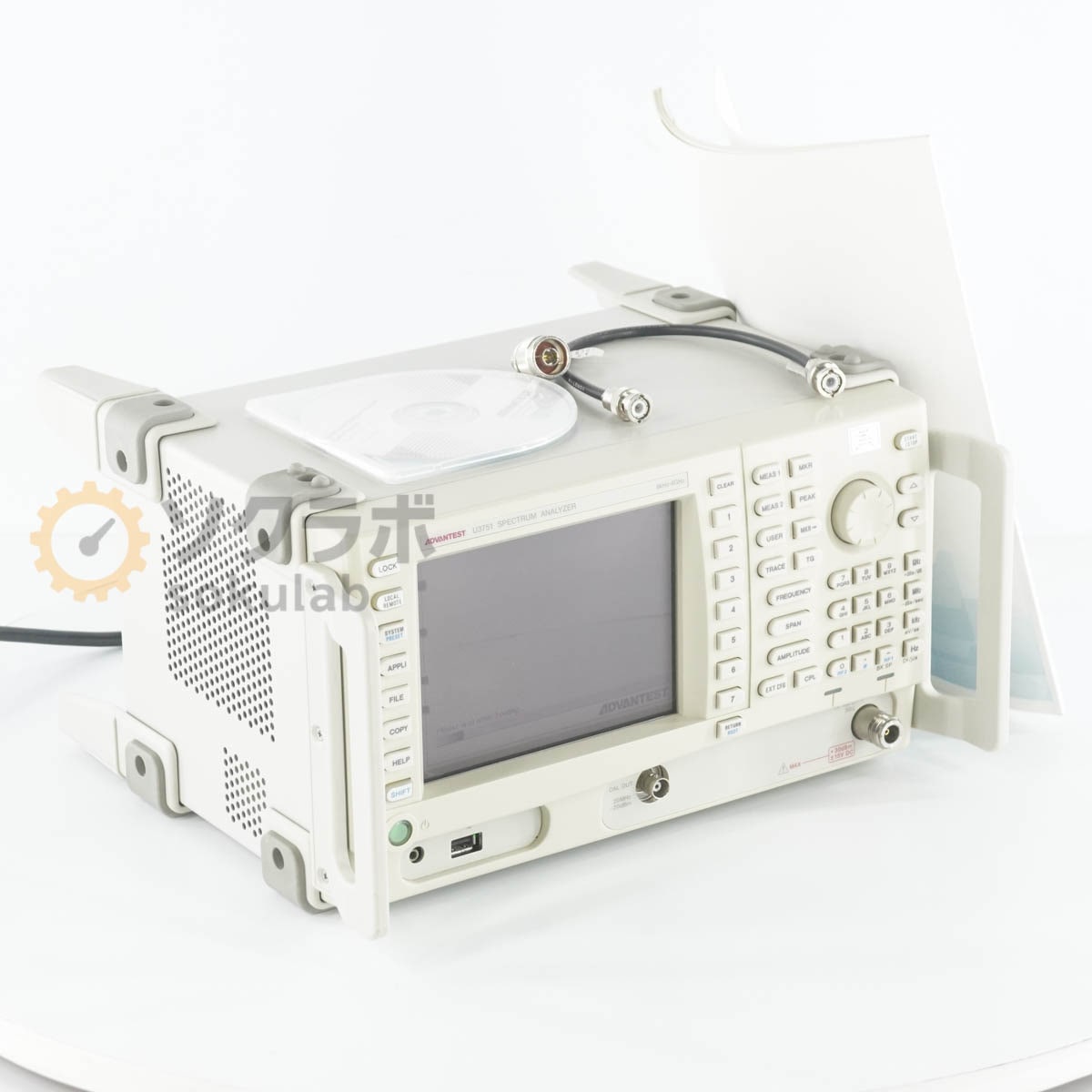 [JB]USED �ݾڤʤ� ADVANTEST U3751 U3700 SPECTRUM ANALYZER ���ڥ��ȥ�ॢ�ʥ饤���� ���ڥ��� OPT 20 9kHz-8GHz �Ÿ���...[07965-0011]