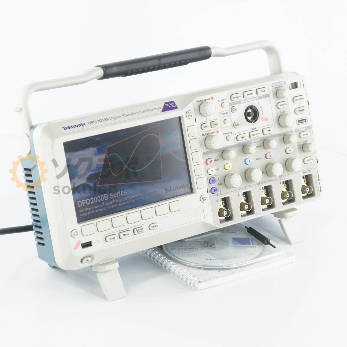 [DW]USED 8���ݾ� 09/2024CAL Tektronix DPO 2014B DPO2014B DPO2000B Digital Phosphor Oscilloscope �ǥ����롦�ե�����...[07965-0052]