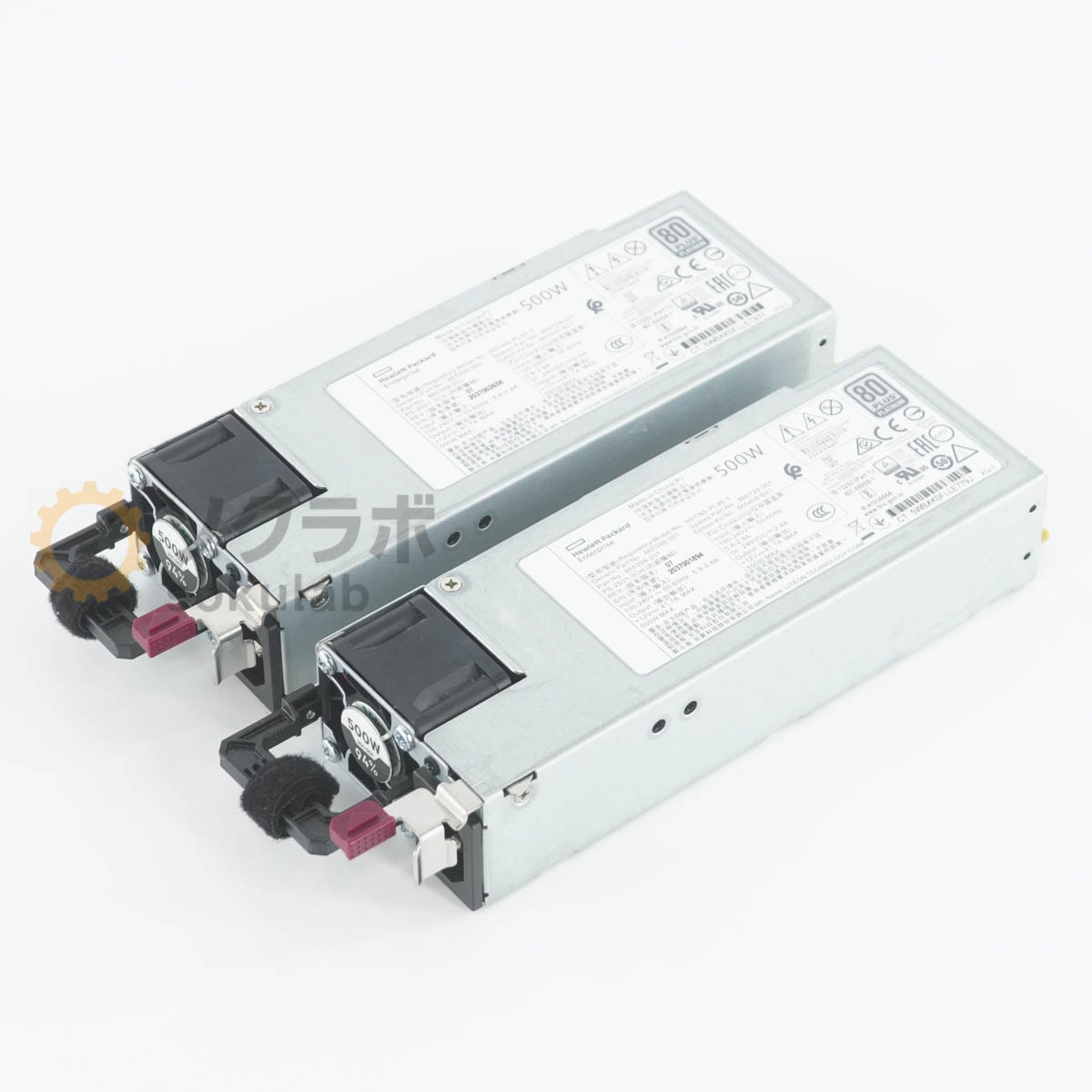 [PG]USED 8���ݾ� 2�楻�å� hp 865408-B21 HPE HSTNS-PL40-1 ProLiant 500W �����С� �Ÿ���˥å� Server Power Supply [07982-0206]