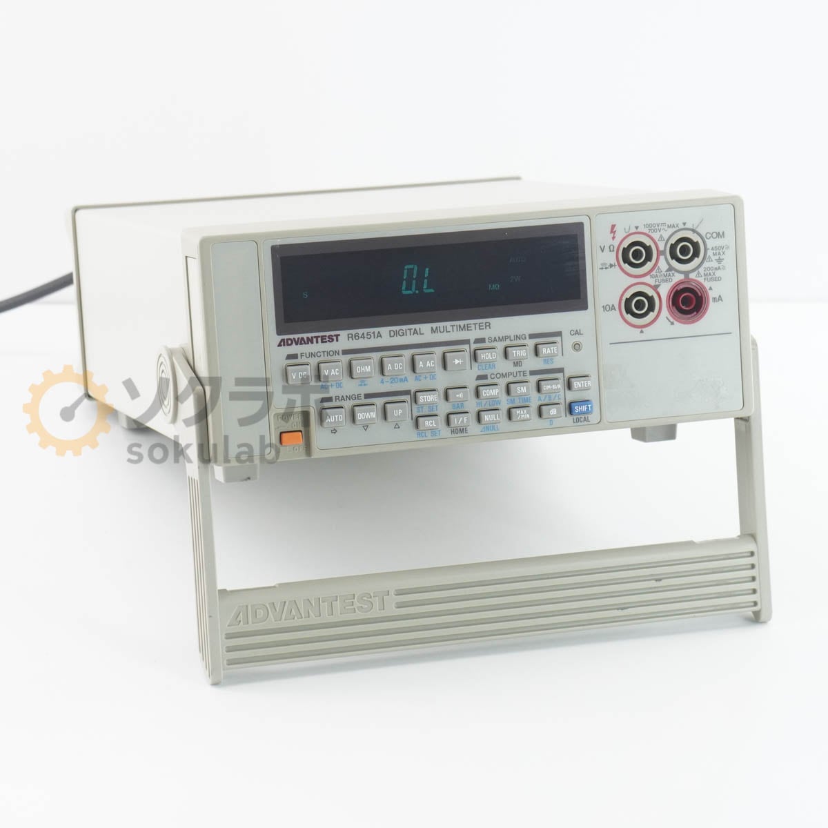 [JB]USED �ݾڤʤ� ADVANTEST R6451A DMM DIGITAL MULTIMETER �ǥ�����ޥ���᡼���� R13220 [07380-0367]