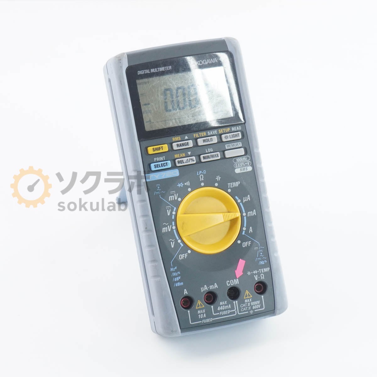 [DW]USED 8���ݾ� 09/2024CAL YOKOGAWA TY720 DMM DIGITAL MULTIMETER �ǥ�����ޥ���᡼���� [07965-0107]