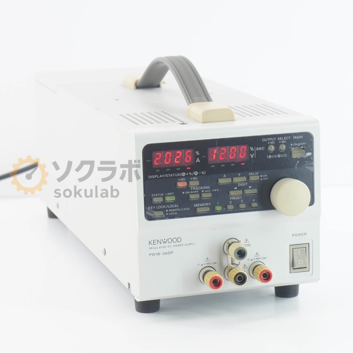 [JB]USED �ݾڤʤ� KENWOOD PW18-3ADP PW-A REGULATED DC POWER SUPPLY ¿����ľή���경�Ÿ� DC�Ÿ� ľή�Ÿ� �Ÿ������� [07316-0035]
