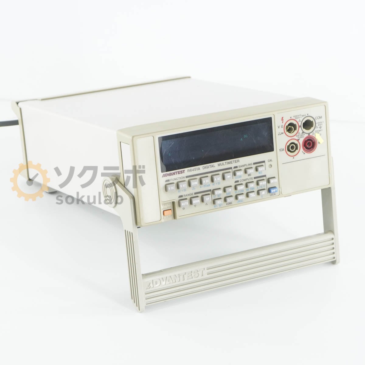 [JB]USED �ݾڤʤ� ADVANTEST R6451A DMM DIGITAL MULTIMETER �ǥ�����ޥ���᡼���� �Ÿ������� [08077-0001]