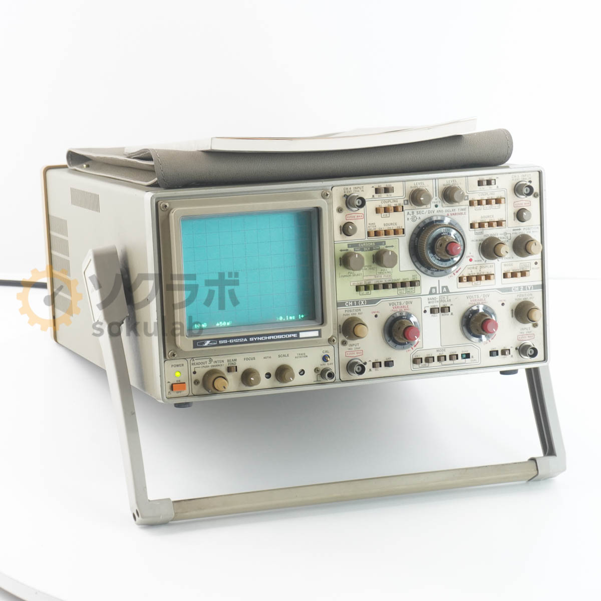 [JB]USED �ݾڤʤ� IWATSU SS-6122A SYNCHROSCOPE OSCILLOSCOPE ���󥯥��������� �������������� 100MHz �Ÿ������� �谷...[08011-0006]