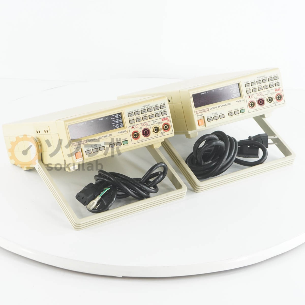 [JB]USED �ݾڤʤ� ���å� ADVANTEST TR6846 TR6845 DMM DIGITAL MULTIMETER �ǥ�����ޥ���᡼���� TR15804 �Ÿ������� [08093-0001]