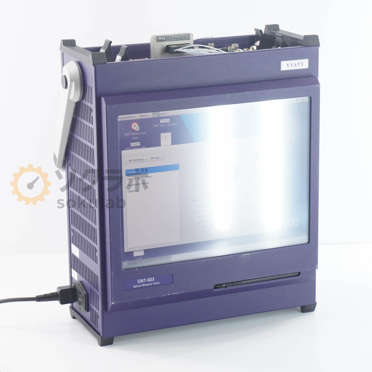[DW]USED 8���ݾ� 12/2021CAL VIAVI ONT-603 3076/01 ONT-603D ONT-600 Optical Network Tester ���ͥåȥ���ƥ����� 30...[08070-0124]