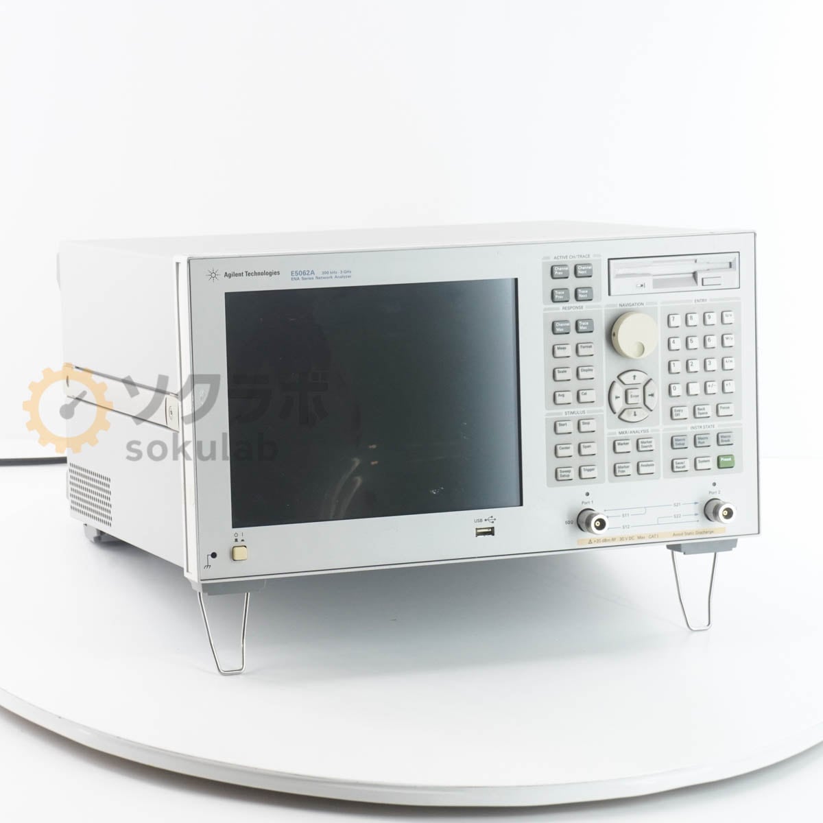 [JB]USED �ݾڤʤ� Agilent E5062A ATO-37305 ENA Series Network Analyzer �ͥåȥ�����ʥ饤���� OPT 015 250 300kHz-...[08070-0024]