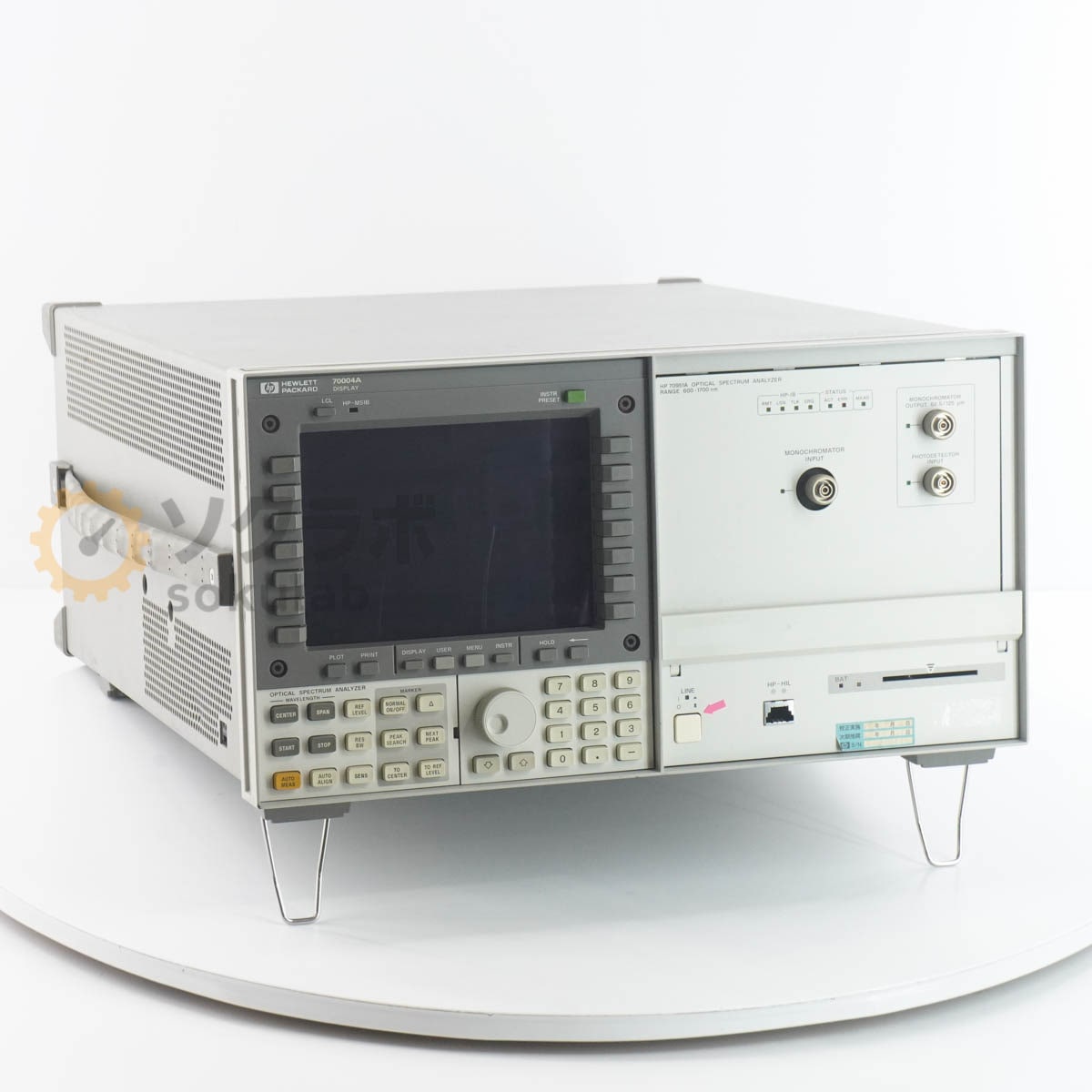 [JB]USED �ݾڤʤ� hp 70951A 70004A OPTICAL SPECTRUM ANALYZER OSA �����ڥ��ȥ�ॢ�ʥ饤���� �����ڥ��� ���ץƥ�����...[08070-0032]