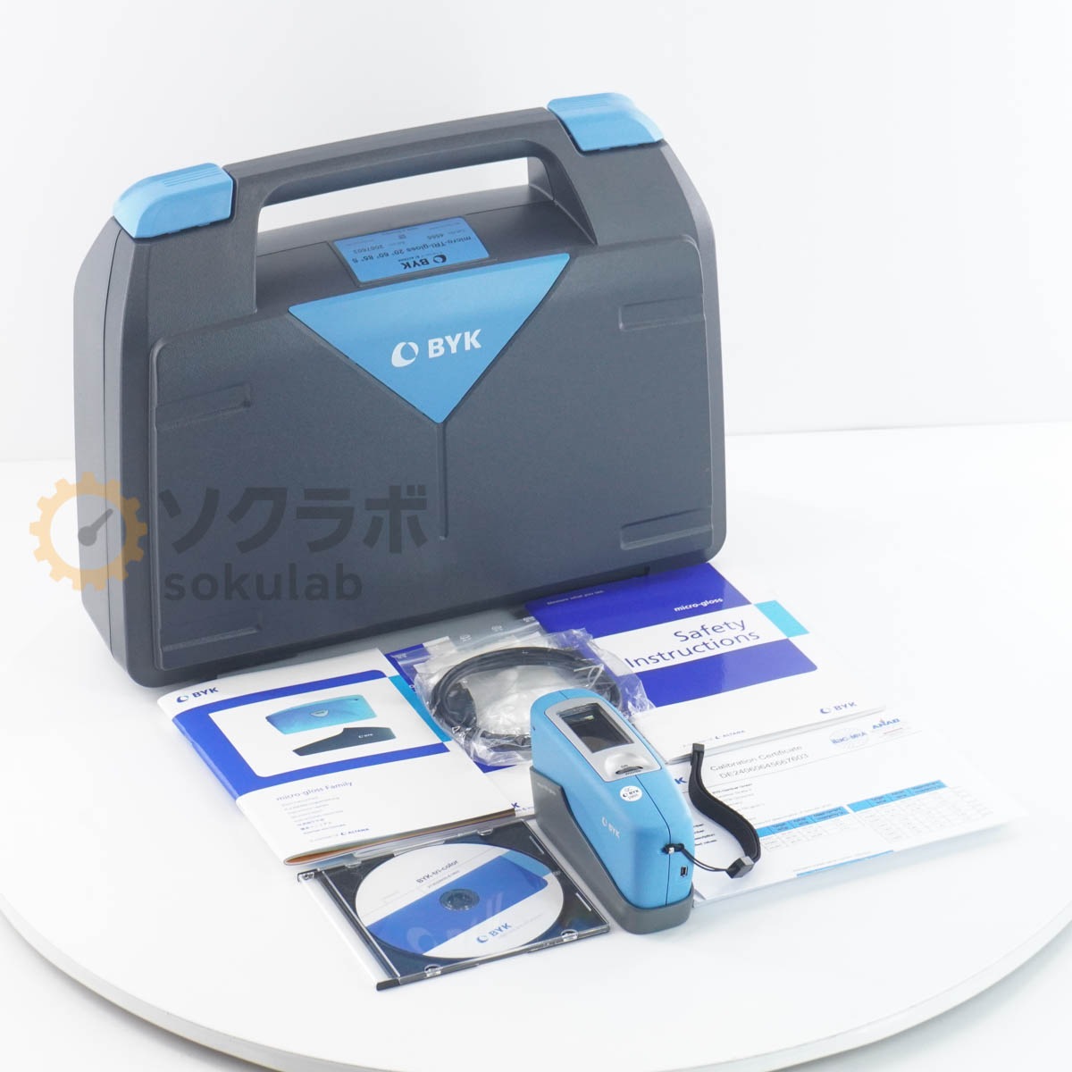 [DW]USED 8���ݾ� 06/2024CAL BYK-Gardner 4566 BYK micro-TRI-gloss S Gloss Meter ������ �ޥ������ȥꥰ���� �������᡼...[07365-0002]