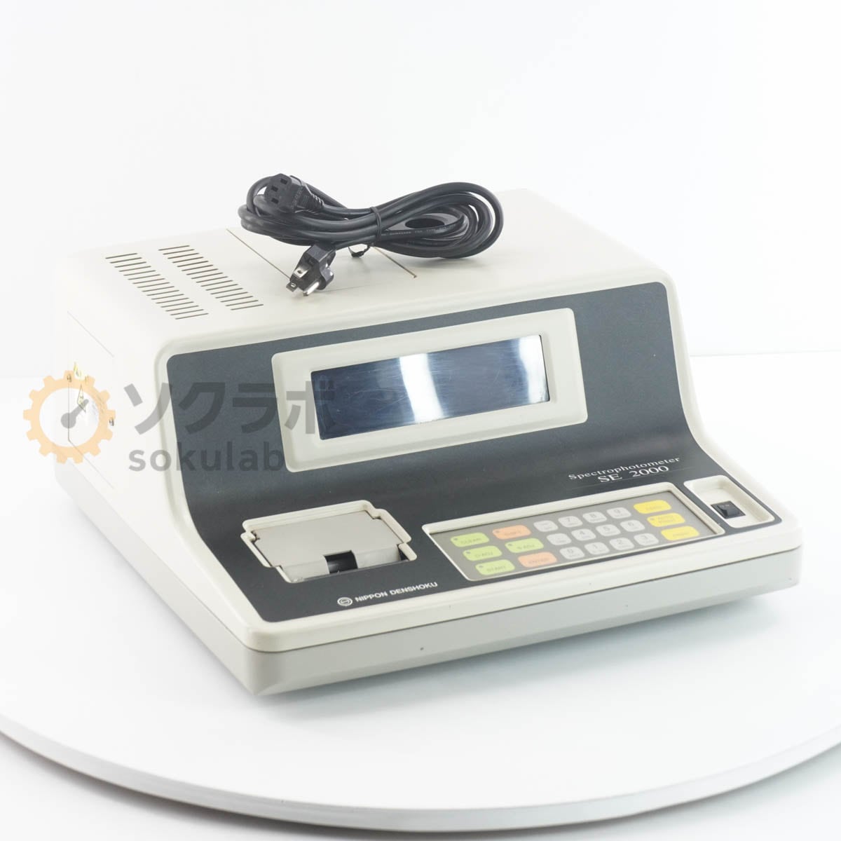 [JB]USED �ݾڤʤ� NIPPON DENSHOKU SE 2000 Spectrophotometer Spectro Color Meter ʬ�����̷� �Ÿ������� [08062-0005]