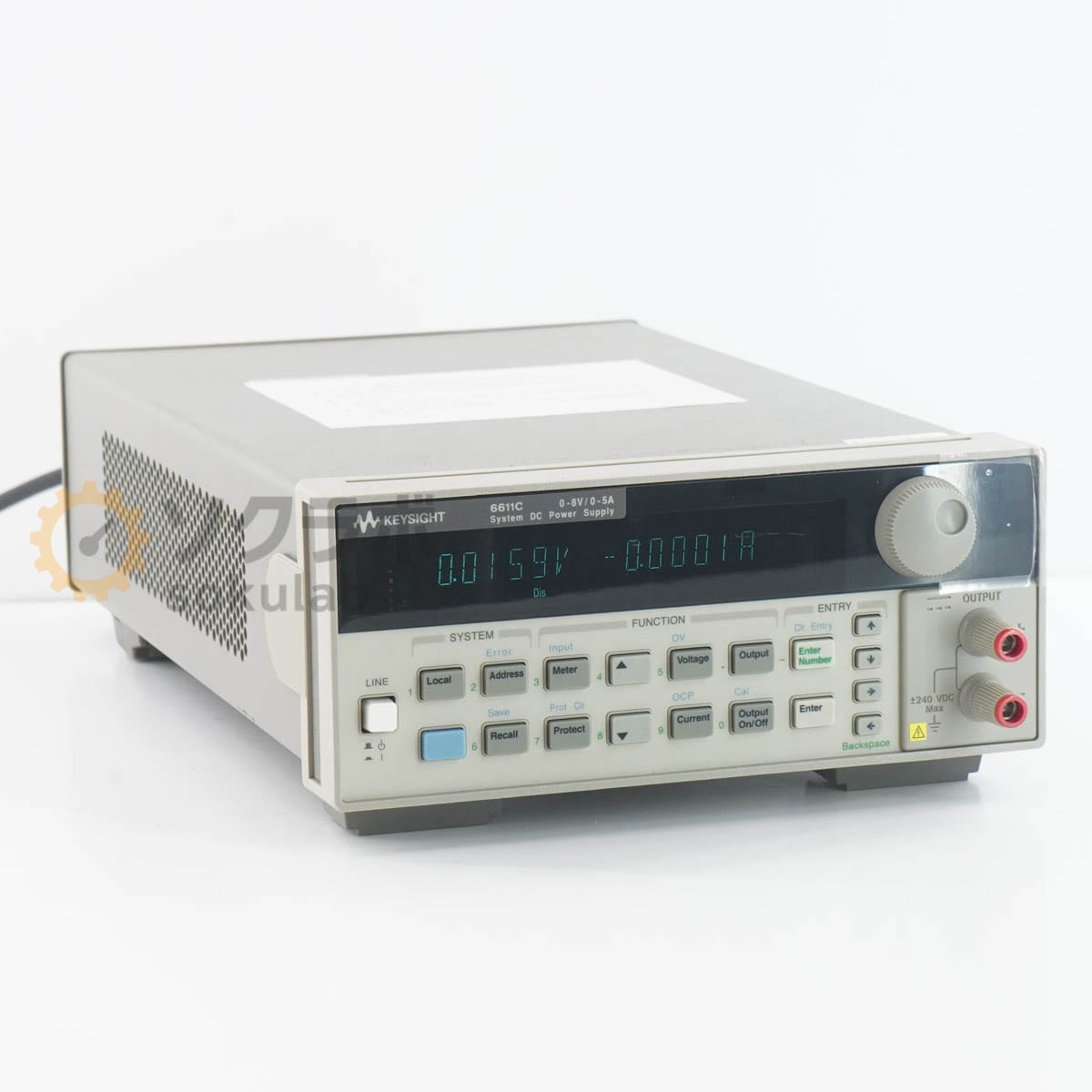 [DW]USED 8���ݾ� Keysight 6611C System DC Power Supply �����ƥ��Ÿ� DC�Ÿ� ľή�Ÿ� 0-8V/0-5A [07990-0033]