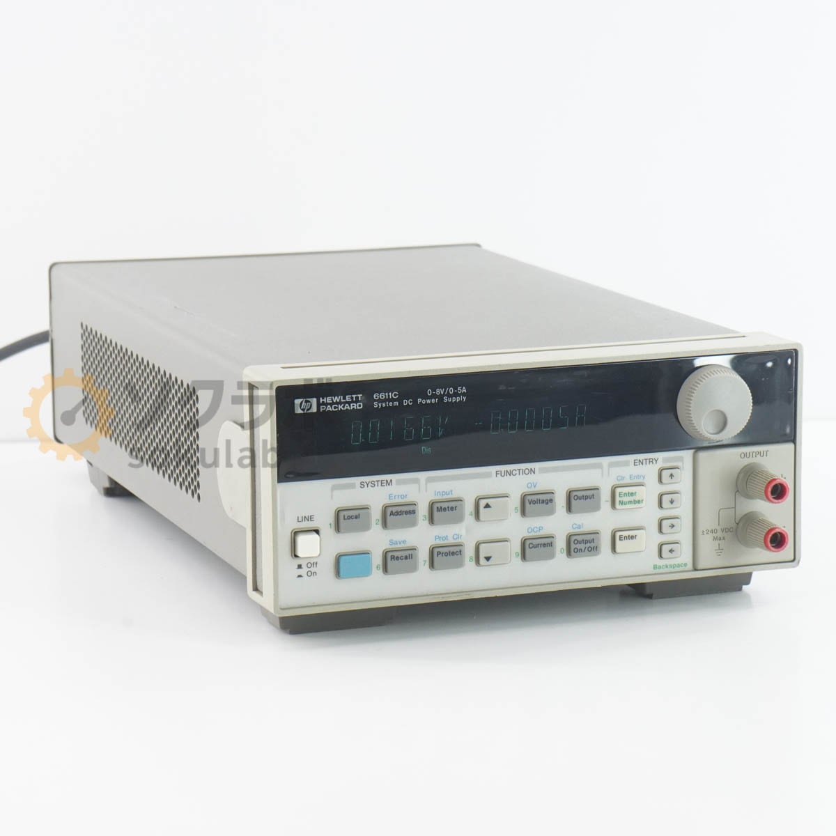 [DW]USED 8���ݾ� hp 6611C System DC Power Supply �����ƥ��Ÿ� DC�Ÿ� ľή�Ÿ� 0-8V/0-5A [07990-0037]