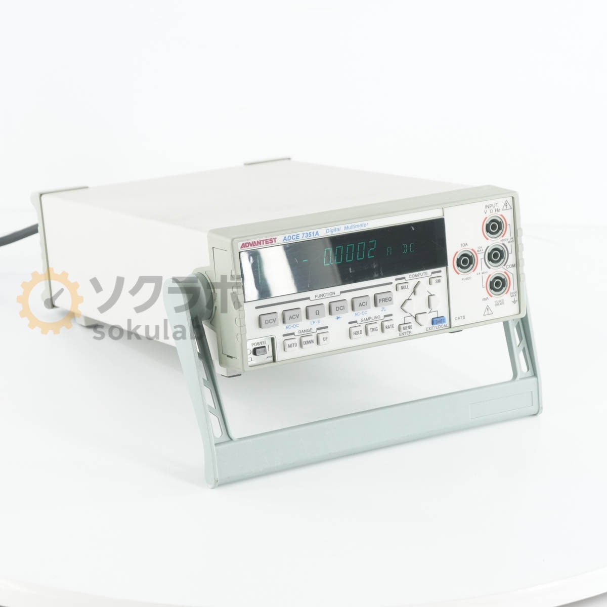 [DW]USED 8���ݾ� ADVANTEST ADCE 7351A DMM Digital Multimeter �ǥ�����ޥ���᡼���� [07990-0045]