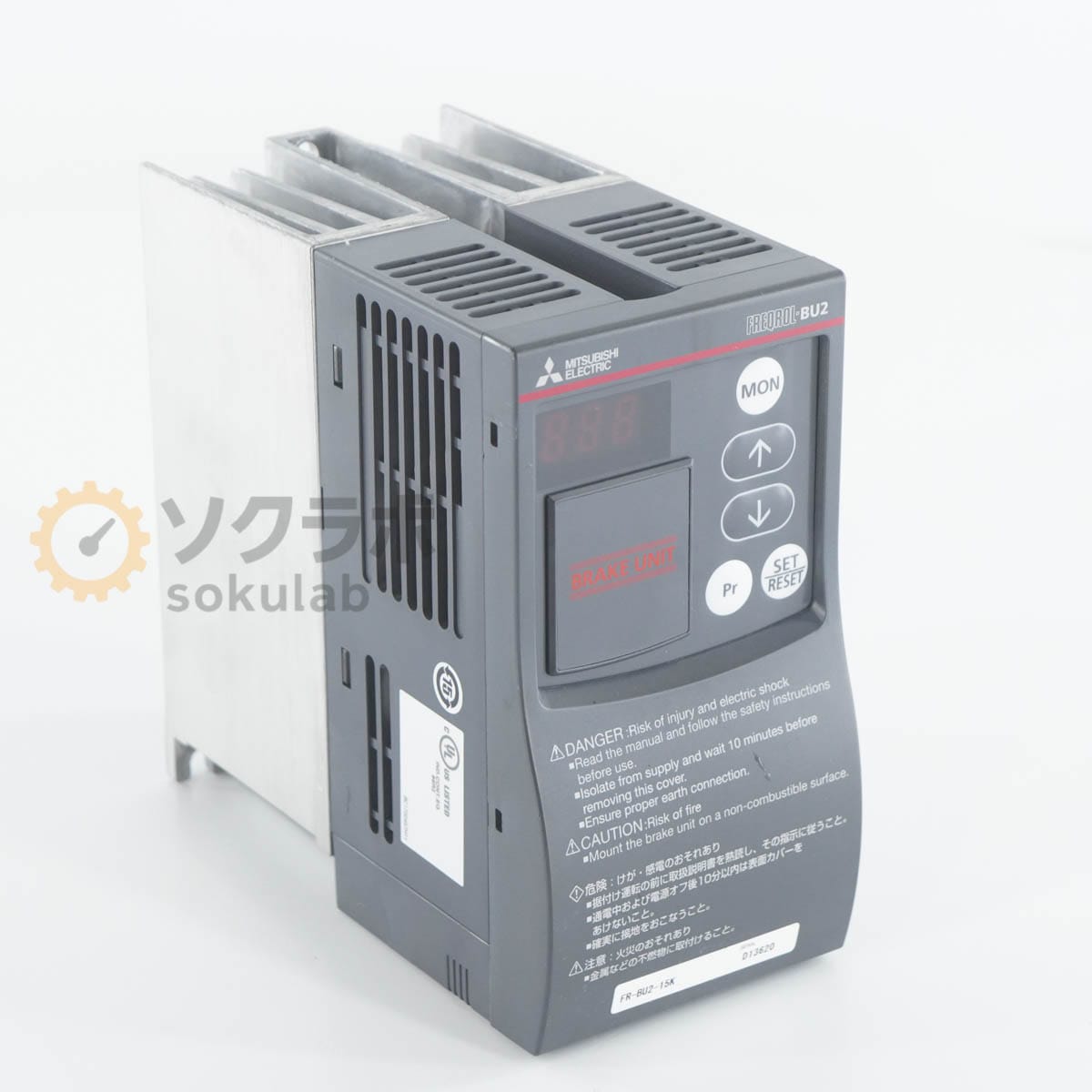 [PG]USED 8���ݾ� 6������ MITSUBISHI FR-BU2-15K FREQROL-BU2 ����С����ѥ��ץ���� �֥졼����˥å� ����С����� [07913-0010]