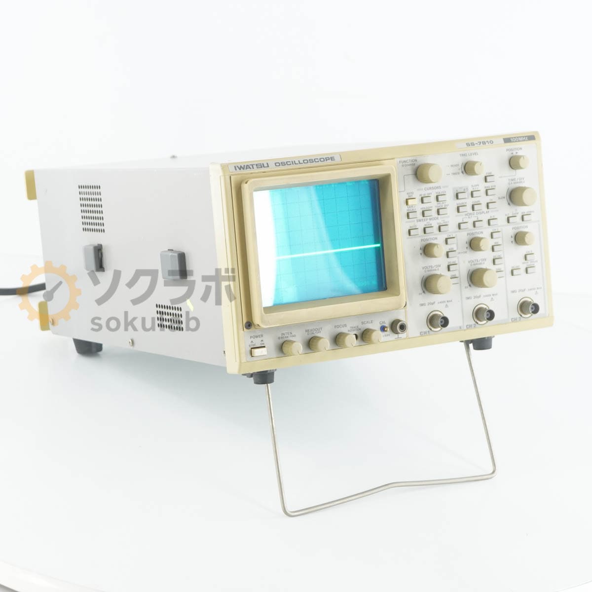 [DW]USED 8���ݾ� IWATSU SS-7810 OSCILLOSCOPE �������������� 100MHz [07990-0030]