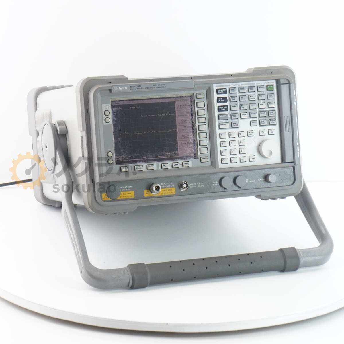 [DW]USED 8���ݾ� Agilent E4408B ATO-28680 ESA-L SERIES SPECTRUM ANALYZER ���ڥ��ȥ�ॢ�ʥ饤���� ���ڥ��� OPT 1DR ...[07918-0082]