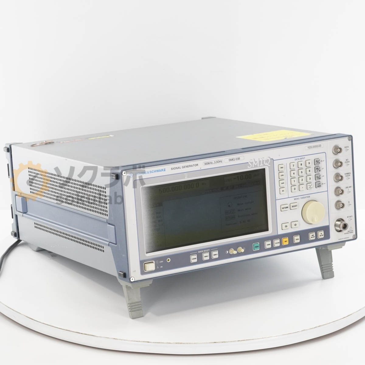 [JB]USED �ݾڤʤ� Rohde & Schwarz SMIQ 03B SMIQ03B 1125.5555.03 SIGNAL GENERATOR ����ȯ���� �����ʥ른���ͥ졼���� ...[07918-0087]