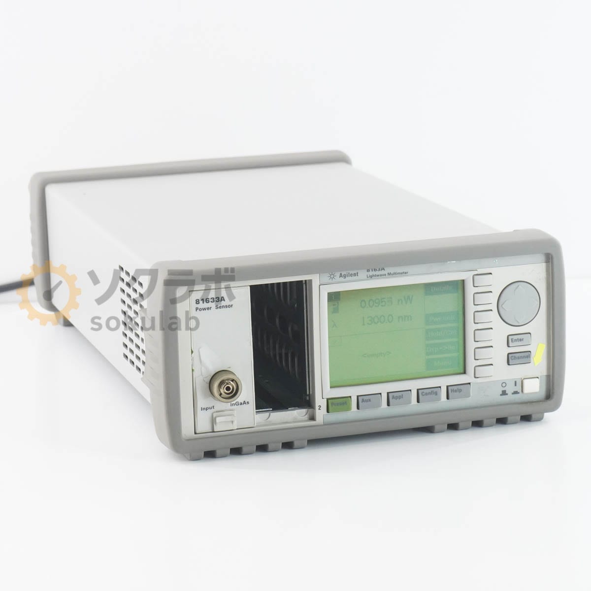 [DW]USED 8���ݾ� Agilent 8163A Lightwave Multimeter �饤�ȥ������֥ޥ���᡼���� 81633A [07918-0039]