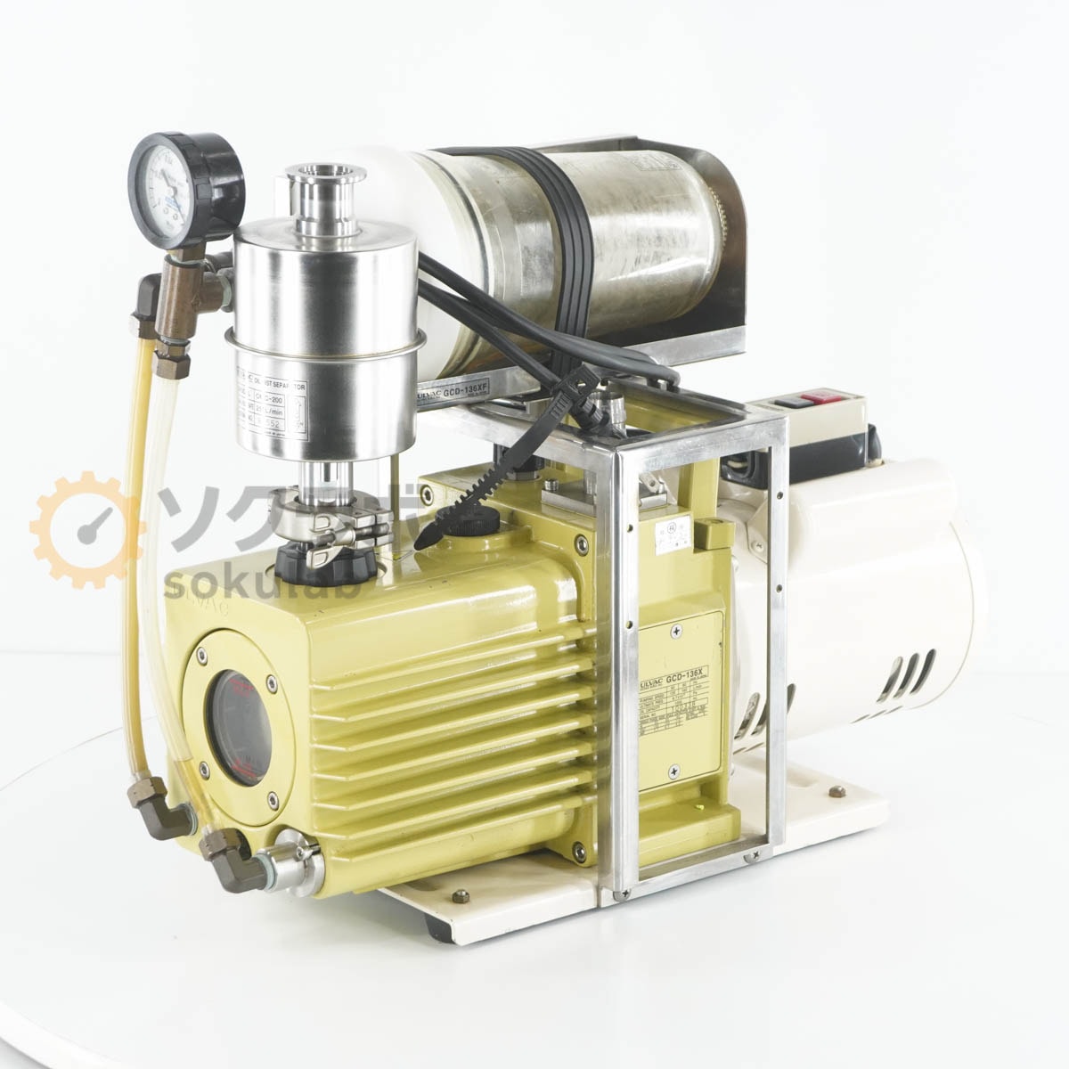 [DW]USED 8���ݾ� ULVAC GCD-136X GCD-136XF ����ž�����ݥ�� Vacuum Pump �����ݥ�� 50/60Hz [08101-0029]