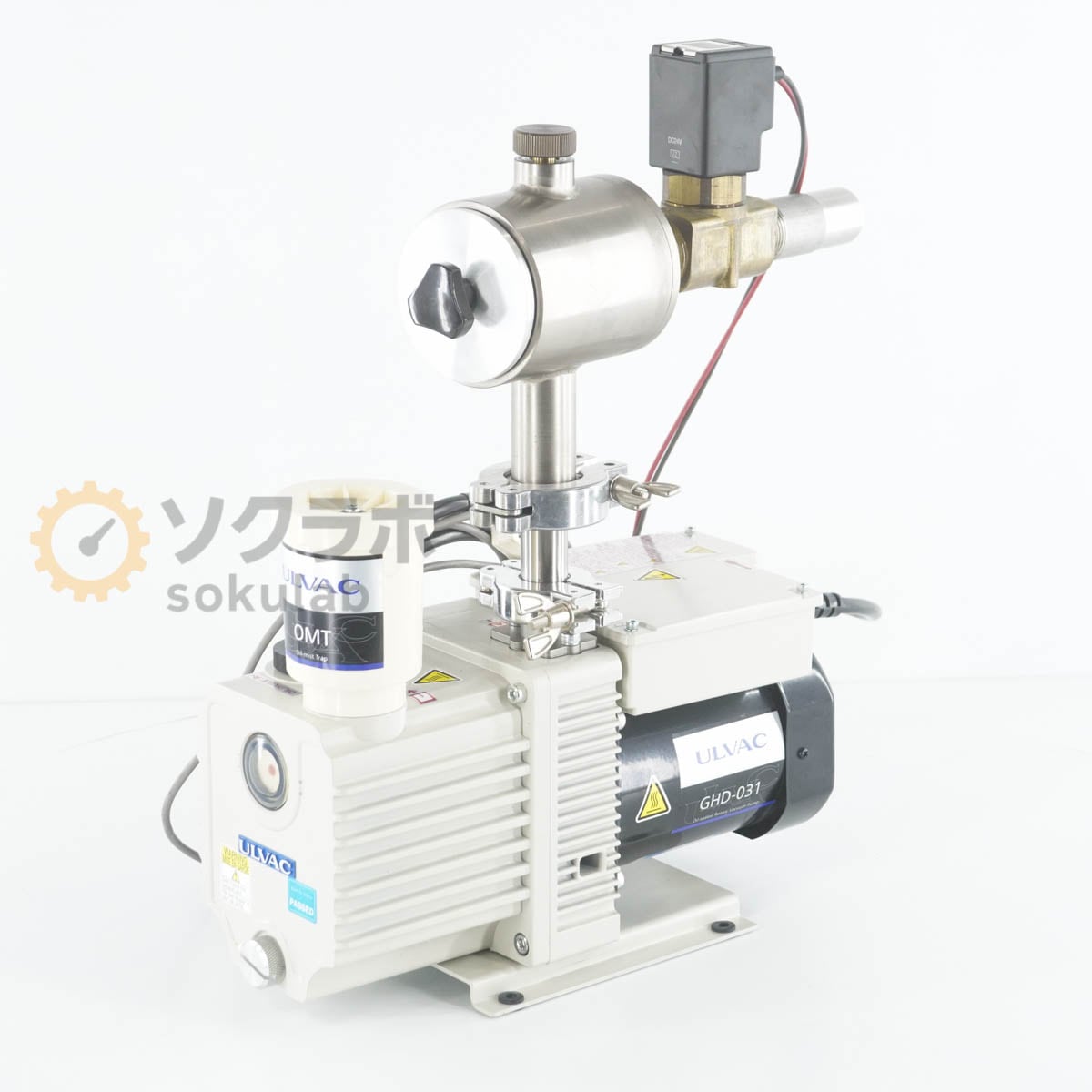 [DW]USED 8���ݾ� ULVAC GHD-031B GHD-031 ����ž�����ݥ�� Oil-sealed Rotary Vacuum Pump �����ݥ�� 50/60Hz ñ��200V [08101-0026]