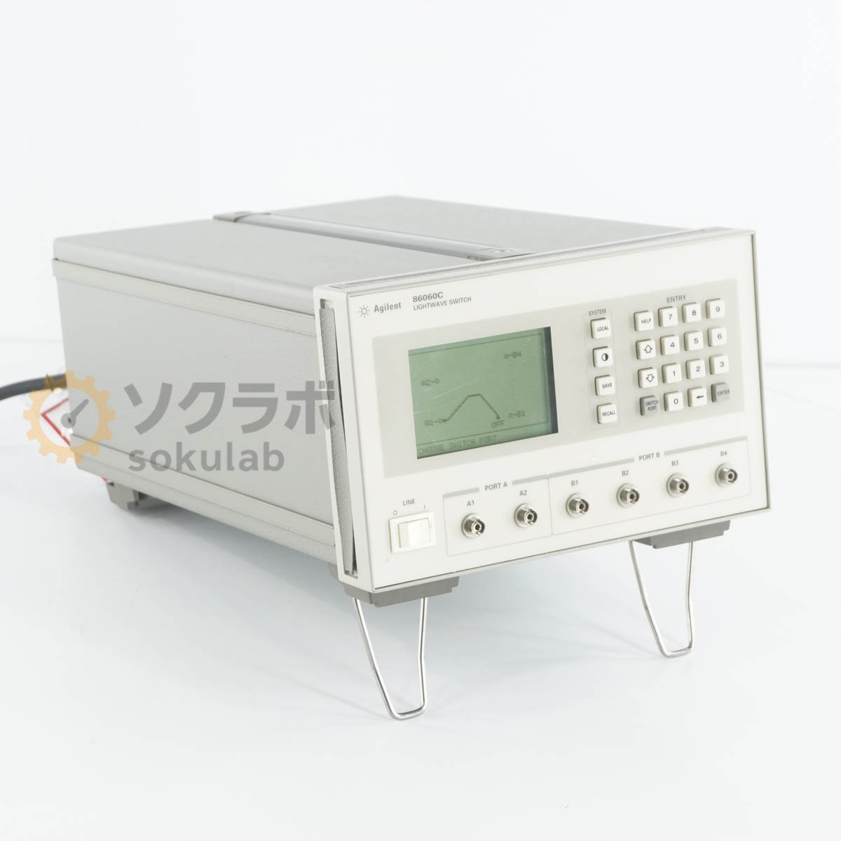 [DW]USED 8日保証 Agilent 86060C LIGHTWAVE SWITCH 光スイッチ OPT 002 012 050 109 ...